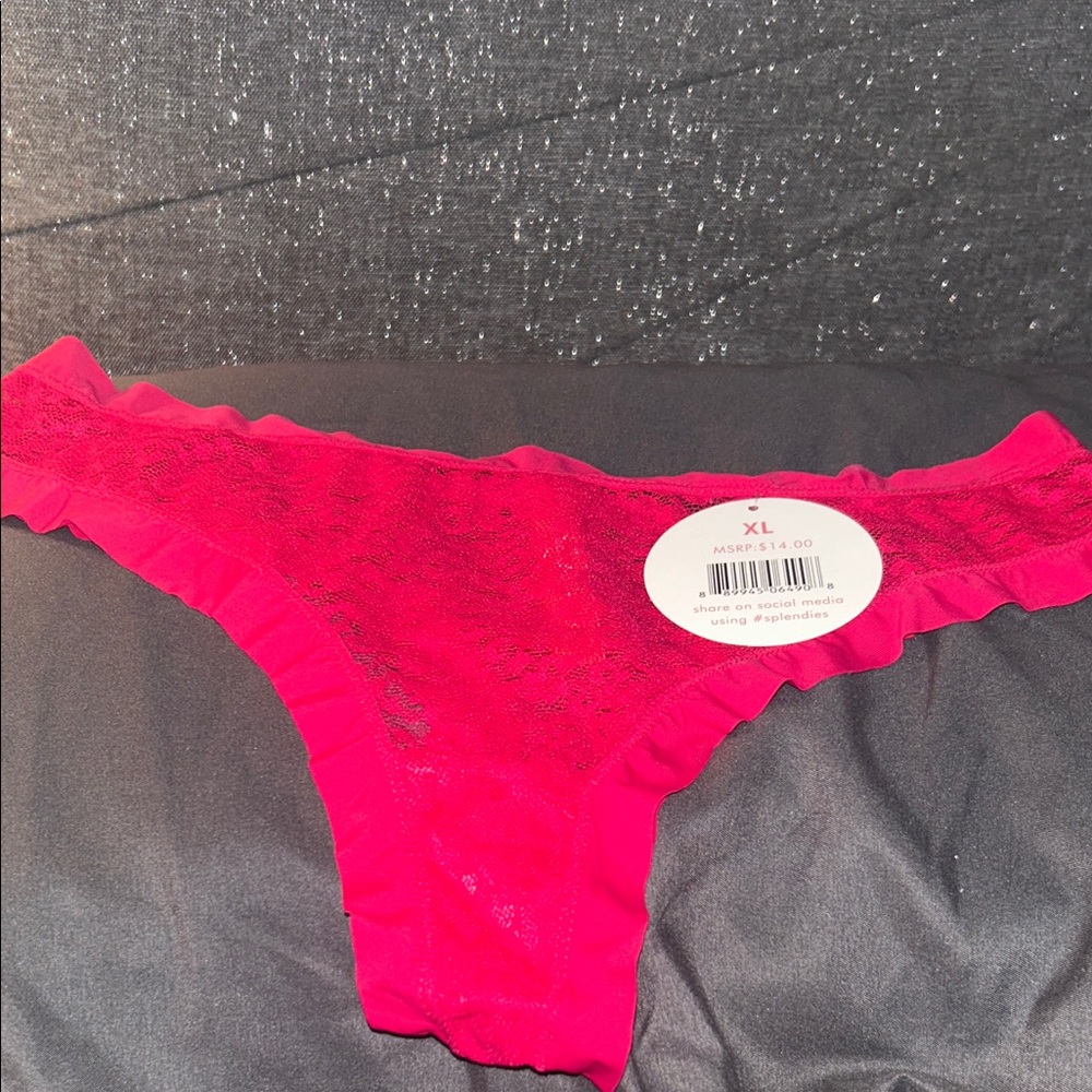 Women's Pink Lace Panties